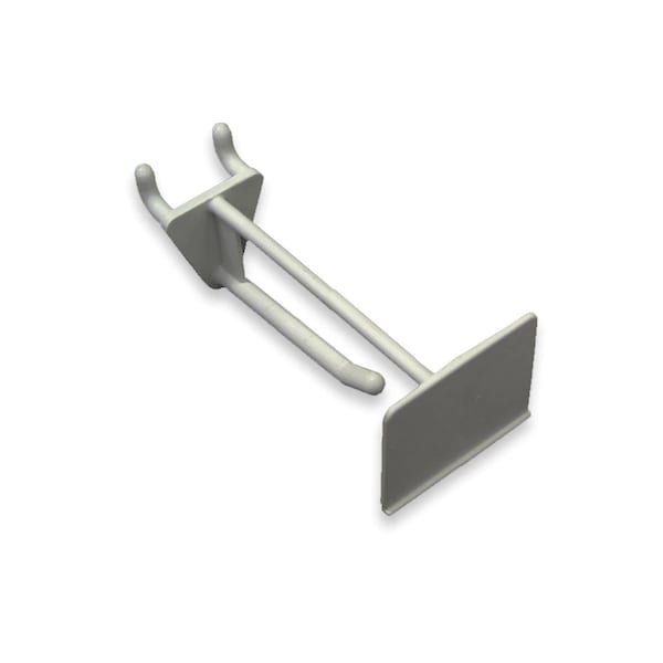 2" Glass-Filled Nylon Scan Hook: 0.225" Dia., PK50